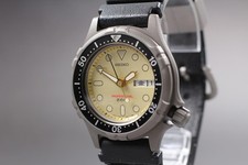 Vintage 1987 [Near MINT] SEIKO 7C43-6A00 Pro Diver 200m Titan Qz Men's Watch JDM