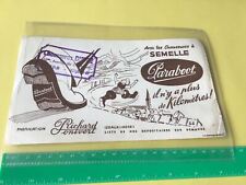 French 1950’s Authentic Vintage Used Footwear Advertising Ink Blotter 53703