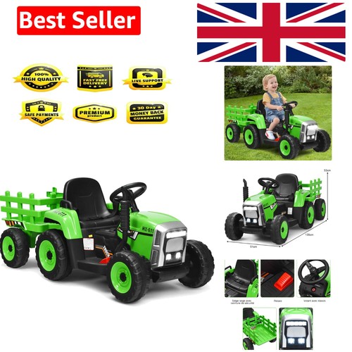 Ride tractor and - on,