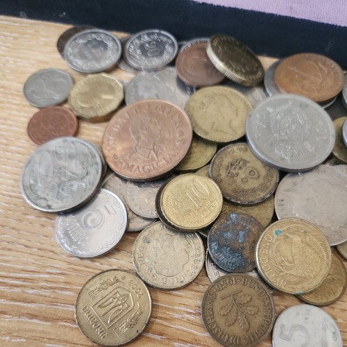 Bundle foreign coins - of, and