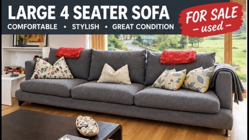 Seater sofa ash grey - 2,