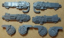 Horus Heresy - Sicaran Venator Tank Hunter - Sponson Heavy Bolters - Bits 40K