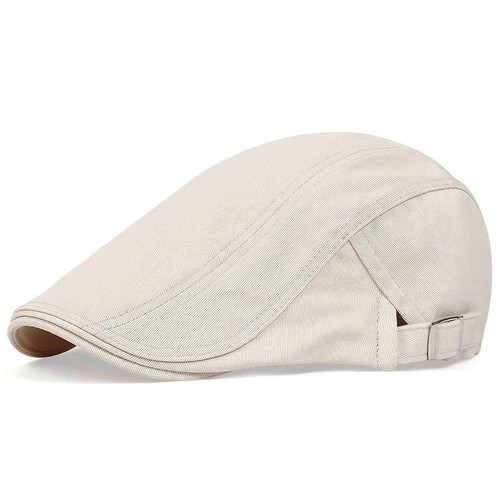 Men flat cap washed newsboy - men,
