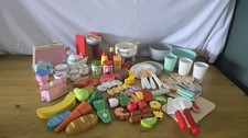 Wooden pretend play food &
