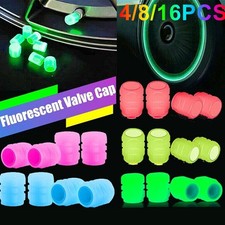 Luminous Tyre Valve Caps Car