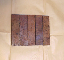 Reclaimed  Iroko Parquet Flooring  Batch 62  (FREE UK POSTAGE)