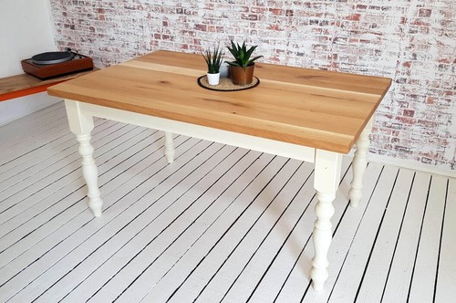 Rustic chunky oak - oak, dining