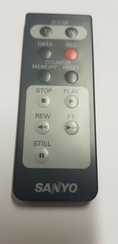 Sanyo scr 112 camcorder - sanyo, remote