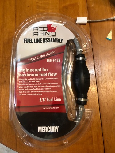 Outboard boat fuel gas - 3/8",