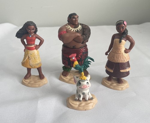 Disney moana figures toy lot - disney,