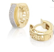 Samuel gold earrings bnwt - h,