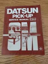 1979 Datsun Pickup Truck Service Manual Original Repair Service Book OEM SM9E-06