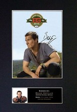 #342 BEAR GRYLLS Reproduction Signature/Autograph Mounted Signed Photograph A4