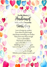 NEW For My Wonderful Husband