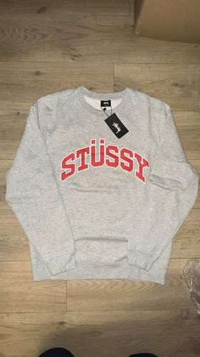 Stussy grey sweatshirt - stussy,
