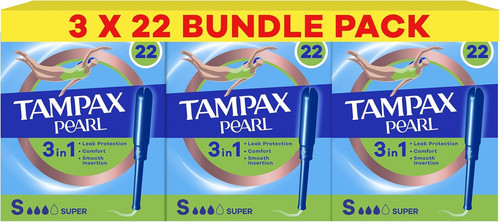 Tampax pearl super 3x22 - tampax,