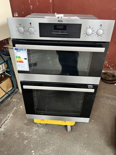 Aeg dcb331010m double oven - double,