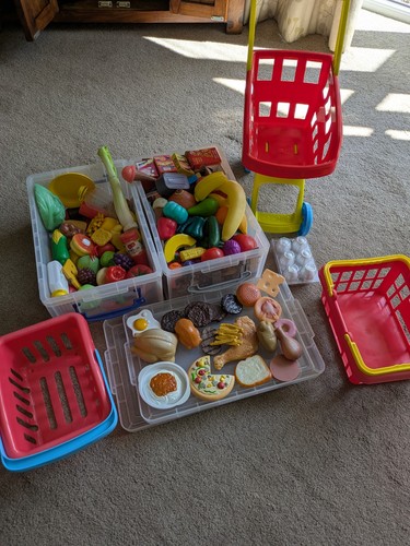 Kids shopping trolley toy - trolley,