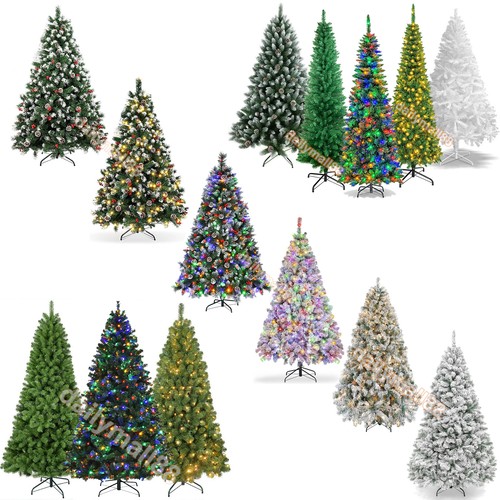Christmas tree with - tree, lights