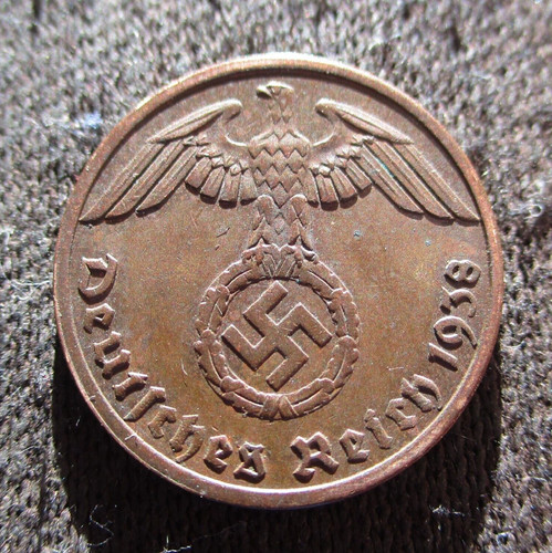 Old coin third reich nazi - coin,