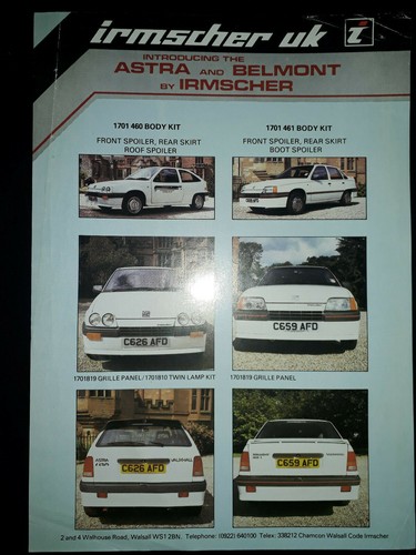 Vauxhall astra belmont - astra,