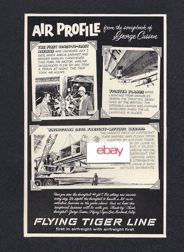 Flying tiger line 1962 - flying, cl-44