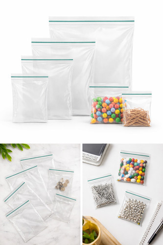 Grip seal bags - grip, resealable