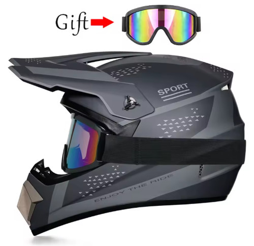 Motocross helmet quad - quad, electric