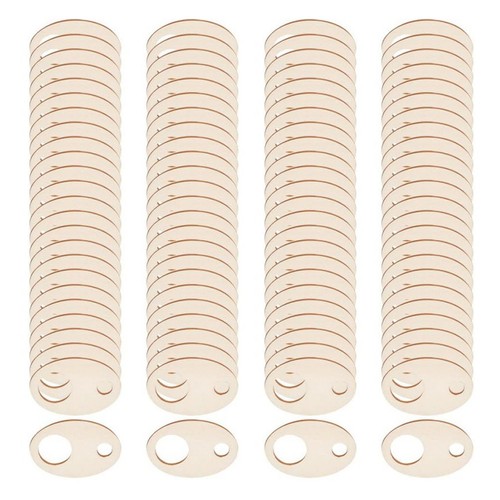 100 pcs wooden embroidery - 100,