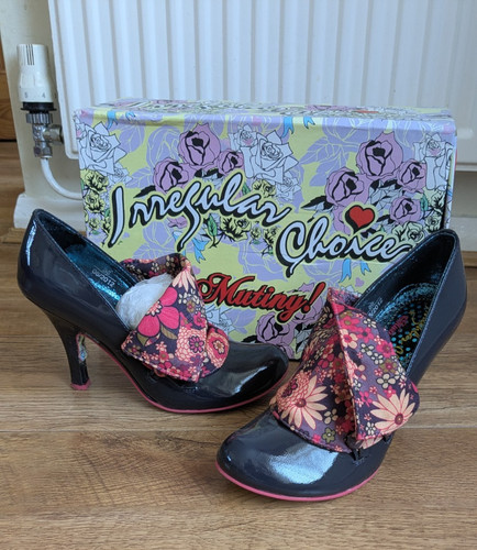 Irregular choice purple patent - choice,