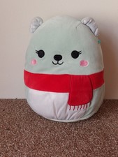 Original Squishmallows Cat with Red Belt in good condition 