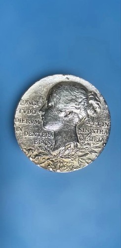 Medal 1897 queen - queen, 60th