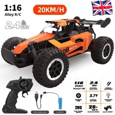 XL RC Cars Remote Control 20KM/H Big Wheel Car Monster Truck 2WD Kids Toys Gift