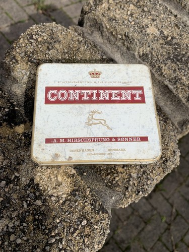 Vintage tobacco tin - vintage,