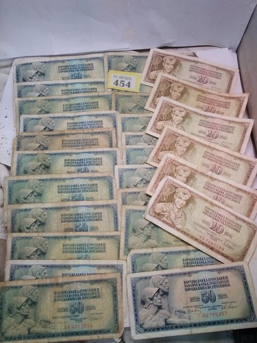 Yugoslavia vintage banknotes - yugoslavia,