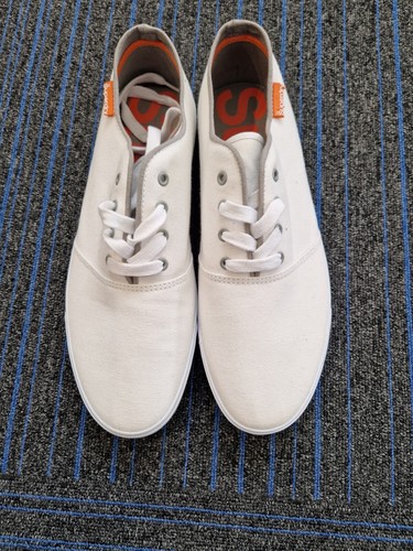 Mens superdry trainers white - mens,