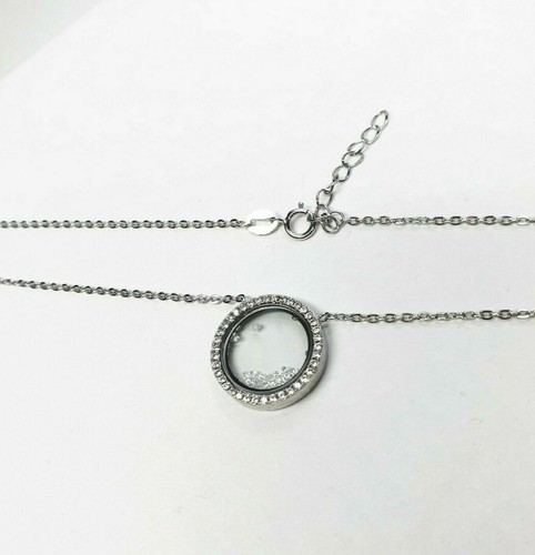 Sterling silver glass - sterling, circle