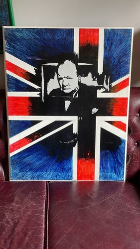 Sir winston churchill - winston, signed
