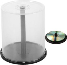 Dvd plastic cake tub holds - plastic,