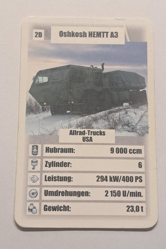 Oshkosh hemtt 4wd truck - a3,