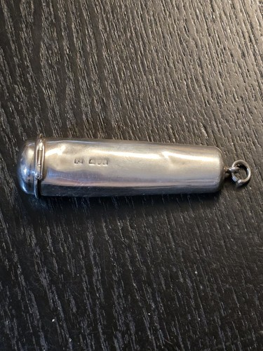Edwardian sterling cheroot - edwardian,