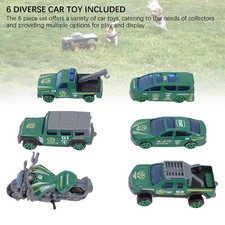 6 Pcs 1:64 Metal Toy Cars