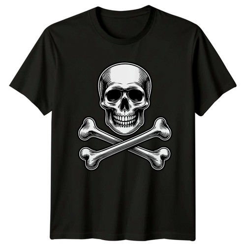 Skull and crossbones mens - skull,