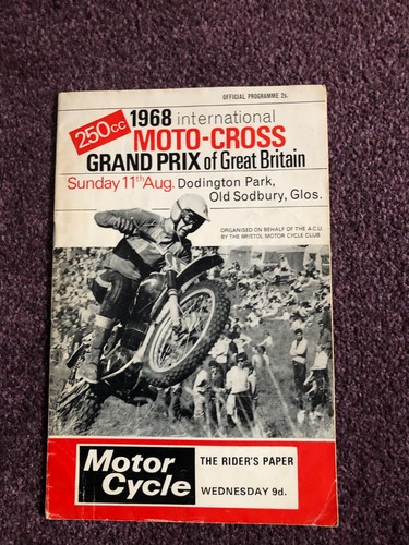 Motor cycle racing - , programme