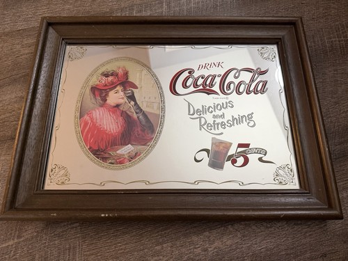 Vintage coca cola lady - vintage,