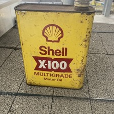 Vintage Shell X-100 Multigrade
