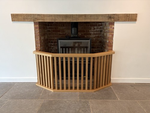 Custom made solid oak fire - custom,