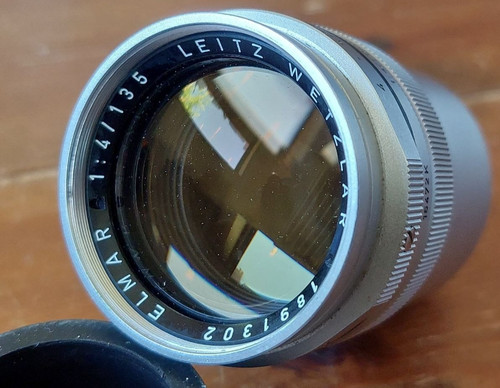 Leitz leica elmar 135mm - leica, f4/135mm