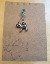 CLIP ON CHARM SCOTTIE DOG FOR
