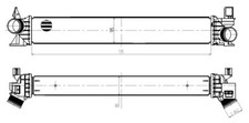 Charge Air Cooler NRF Fits